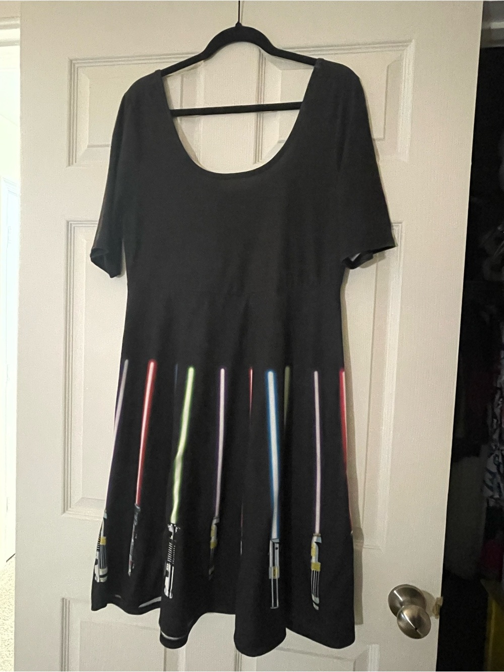 Her Universe Star Wars Lightsaber Graphic Casual Skater Dress